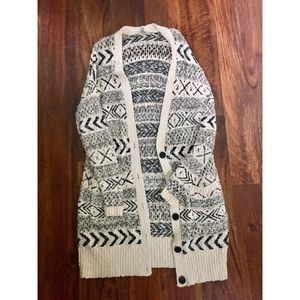 Urban outfitters Textured Long Cardigan